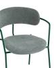 Стул Stool Group Дженни AV 469-Cl695-6005T букле зеленый каркас зеленый полуглянцевый муар фото 7