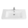 Раковина BelBagno Ancona-N EA-800-LVB белый глянцевый, 80x48 фото 2