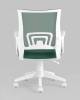 Кресло компьютерное Stool Group TopChairs ST-Basic-W ST-BASIC-W/GN/TW-30 пластик белый фото 5