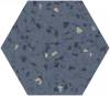 Керамогранит Ecoceramic Inspire EC. Blue hex 20x24