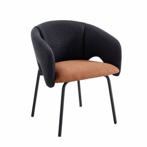 Стул обеденный Stool Group Afrida Afra DCh Davis-Opium 98+56 Темно-синий/Терракотовый