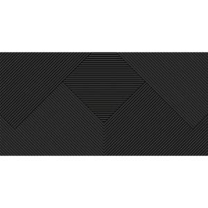 Керамогранит Fakhar Monocolor 61w1217a Black Strucrure 59.6x119.6