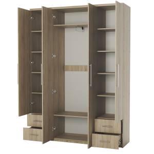 Шкаф Шарм-Дизайн Мелодия МКЯ2-43 170523170, дуб сонома