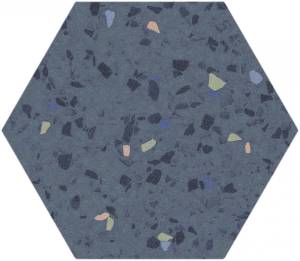 Керамогранит Ecoceramic Inspire EC. Blue hex 20x24