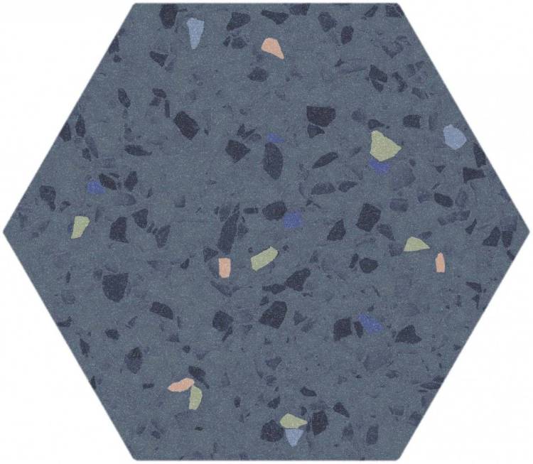 Керамогранит Ecoceramic Inspire EC. Blue hex 20x24
