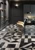 Керамогранит Kerama Marazzi Бьянко Неро SG565422R Бьянко Неро белый чёрный лаппатированный обрезной 60x119.5x0.9 фото 3