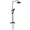 Душевая стойка Osgard Grunan 10250 без излива, черный матовый