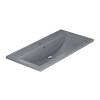 Раковина Uperwood Foster Quartz 291030041 серая матовая, бетон, 90x45.5