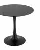 Стол обеденный Stool Group Tulip T004-1 black черный 80x73 фото 2