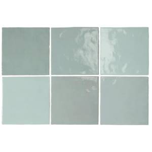 Керамическая плитка Equipe Artisan 24458 Aqua 13.2x13.2