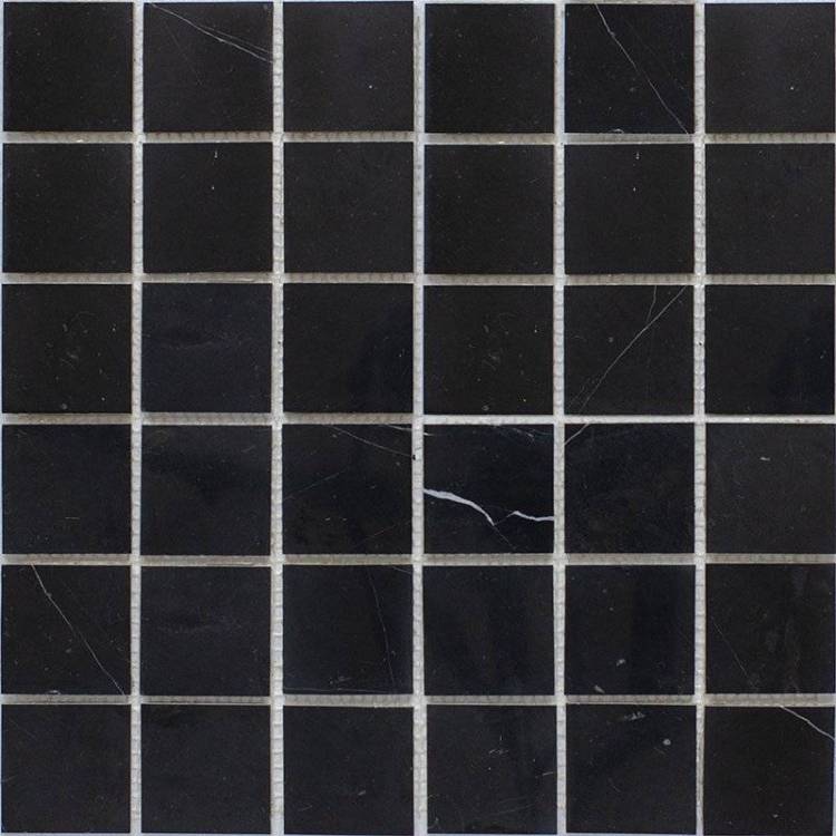 Мозаика Starmosaic Wild Stone Jmst056 Black Polished 48x48