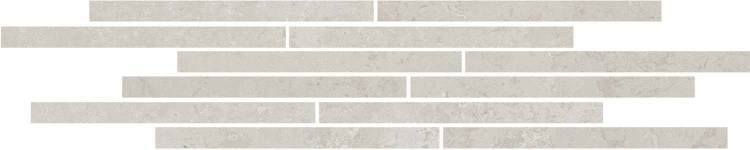 Декор Kerama Marazzi Карму T025\11206 мозаичный серый светлый 75x15