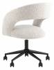 Кресло компьютерное Stool Group Mia DR-1234-OF UF-995-02 светло-серый фото 5