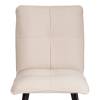 Стул Tetchair Sweet LT 24815 молочный, черный, велюр фото 7