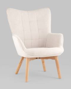 Кресло Stool Group Манго MANCO teddy white белый