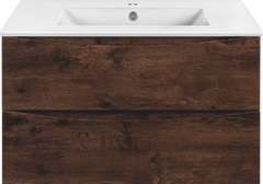 Тумба для комплекта Vincea Mia 80, подвесная, темный дуб
