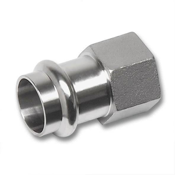 Муфта Sanha 9270G, переходная ВПр-ВР, нержавеющая сталь, 28x1