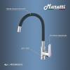 Смеситель для кухни Maretti Project PC31RGZ32 с гибким изливом, хром, черный фото 2