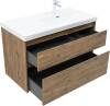 Тумба с раковиной Aquanet Nova Lite 2.0 100 R 365913 Дуб рустикальный фото 2