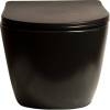 Унитаз подвесной SantiLine SL-5018MB безободковый, с микролифтом фото 3