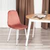 Стул Tetchair Breeze (mod. JSC-58) 21210 Coral (коралловый) HLR44/белый 44x53x86 фото 10