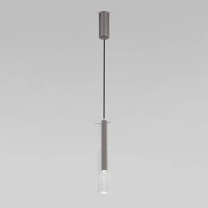 Подвесной светодиодный светильник Eurosvet Swan 50254/1 LED графит