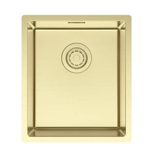 Мойка кухонная Paulmark Lassan 38 Uni LA38-LG Светлое Золото, 38x44