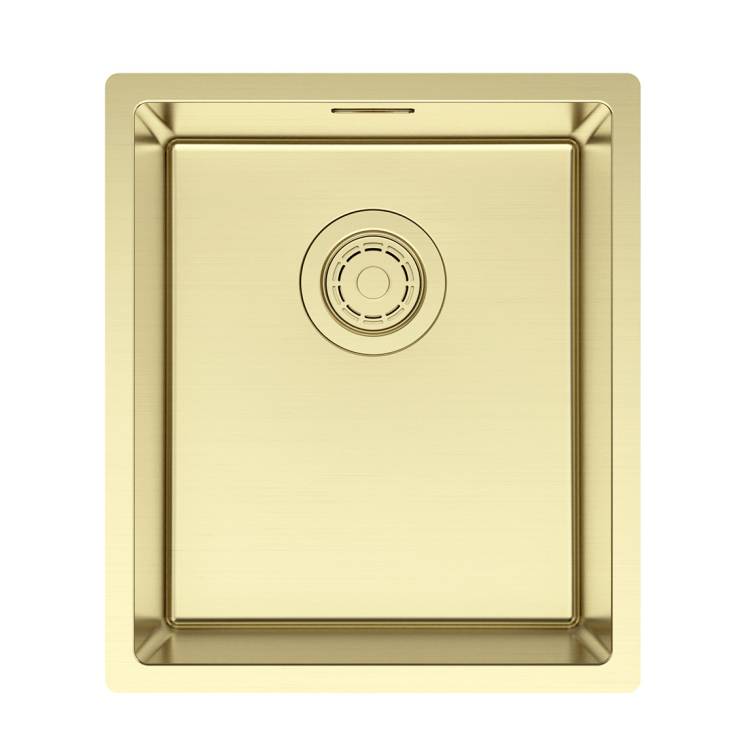 Мойка кухонная Paulmark Lassan 38 Uni LA38-LG Светлое Золото, 38x44