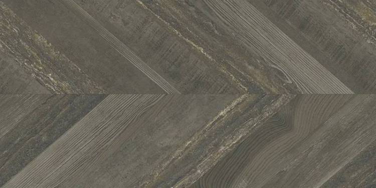 Керамогранит Aparici Chevron Walnut Stamp 49.75x99.55