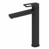 Смеситель для раковины Wonzon & Woghand WW-88239010-MB высокий, черный матовый