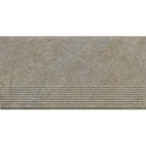 Ступень Paradyz Eremite Taupe Stopnica Prosta Struktura Mat 30x60