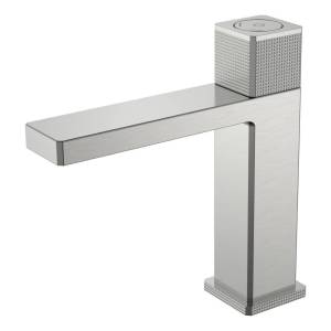 Смеситель для раковины Boheme Quad 159-NB сенсорный, брашированный никель