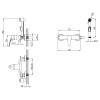 Гигиенический душ AWP Agura S0718C хром фото 2