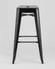 Набор из 6 барных стульев Stool Group Tolix YD-H765 LG-01 X6 черный глянцевый фото 4