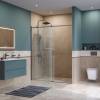 Душевая дверь в нишу BelBagno SOFT_CLOSE-2-BF-1-160-C-GM профиль оружейная сталь, стекло прозрачное, 160x200 фото 4