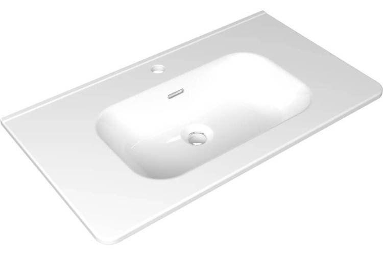 Раковина Veneciana Rimini 8010 белый глянец, 80 см