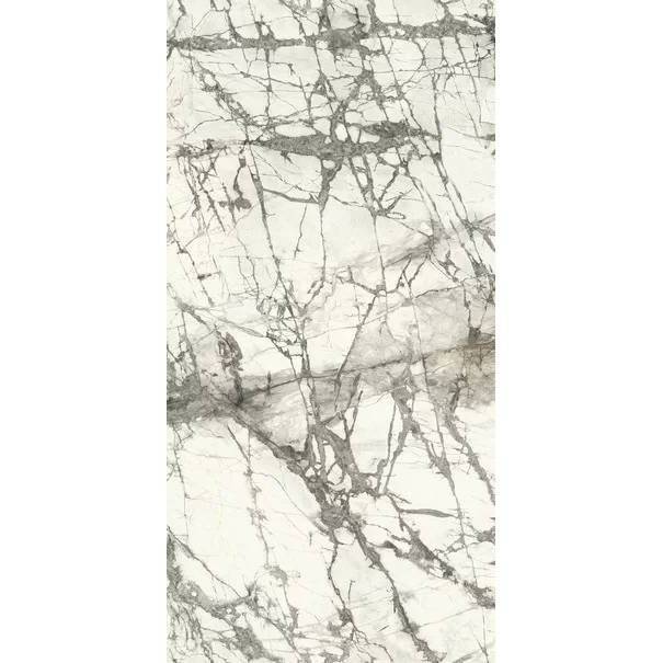 Керамогранит Ariostea Ultra Marmi UM6L300636 Imperial Grey Luc Shiny 6 mm 150x300