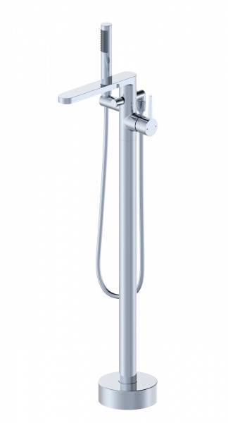 Смеситель для ванны Wonzon & Woghand WW-88649901-CR напольный, хром