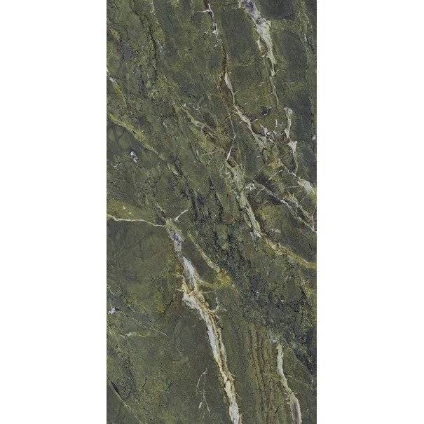 Керамогранит Ariostea Ultra Marmi UM6L300637 Verde Karzai Luc Shiny 150x300