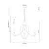Подвесная люстра Lucia Tucci Milano 115.8 фото 2