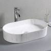 Раковина Cerutti Spa CR0055B MMW1 белая матовая, 50x35 фото 3