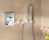 Смеситель для ванны с душем Grohe Eurocube 24094000 хром фото 3