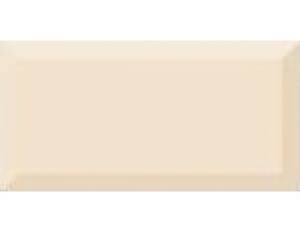 Керамическая плитка Absolut Keramika Monocolor 100х200 Biselado Crema Biselado Brillo 10x20