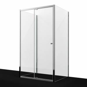 Душевой уголок Wasserkraft Aula (Аула) 11P21 профиль хром, стекло прозрачное, 120x90x190