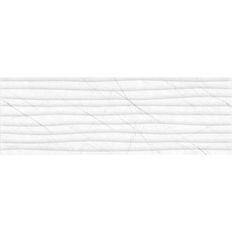 Декор Beryoza Ceramica Верди Белый 1 Рельефный 25x75