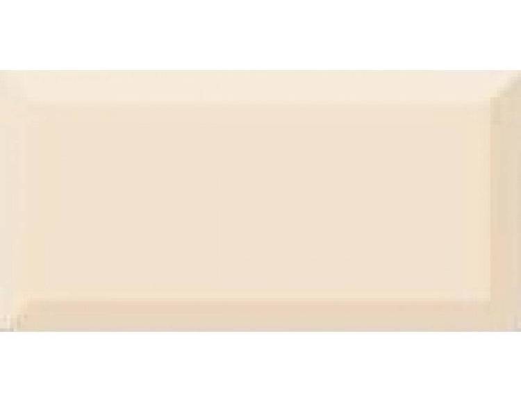 Керамическая плитка Absolut Keramika Monocolor 100х200 Biselado Crema Biselado Brillo 10x20