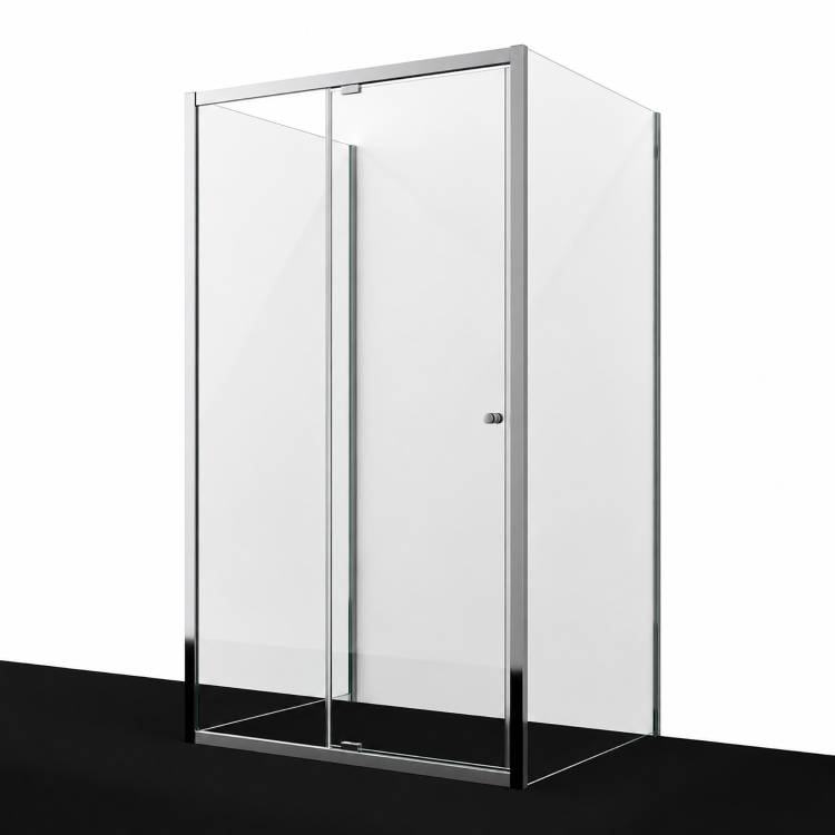 Душевой уголок Wasserkraft Aula (Аула) 11P21 профиль хром, стекло прозрачное, 120x90x190