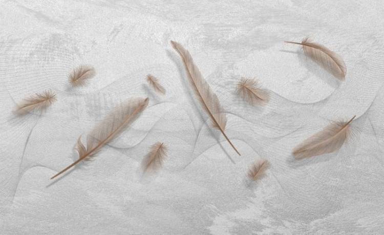 3D Фотообои Artegrafico «Невесомый поток» PL-075 песок