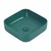 Раковина Abber Rechteck AC2211MBG 39 см, темно-зеленая матовая