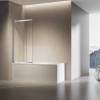 Шторка на ванну Vincea VSB-6E900CL-L профиль хром, стекло прозрачное, 90x140